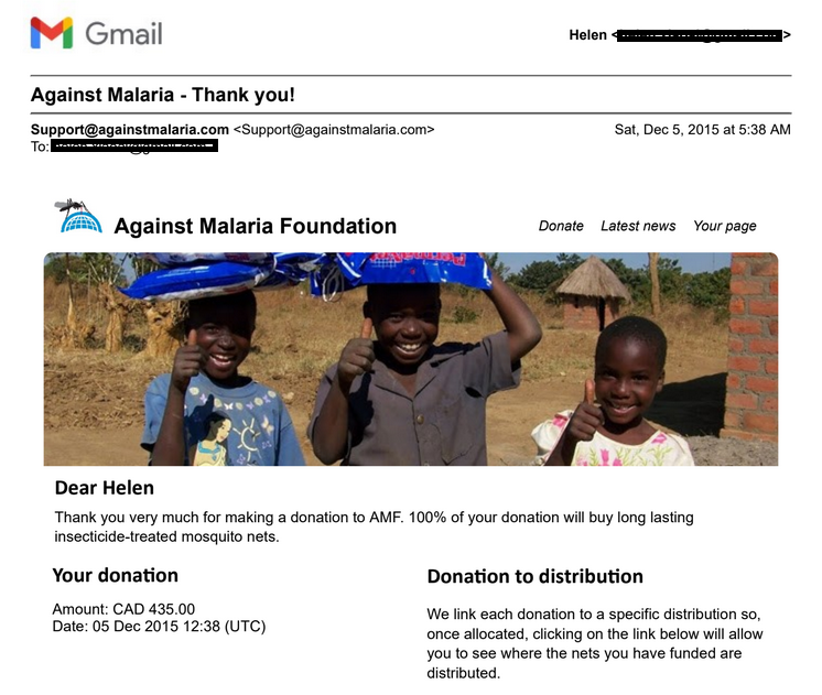 AgainstMalaria-Donation